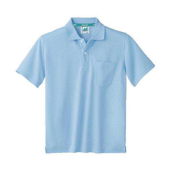 【商品名】 住商モンブラン 半袖ポロシャツ 3L サックス 32-5063 [ 32-5063 3L ] 関連ワード:ファッション トップス ポロシャツ その他のポロシャツ